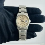 Rolex Datejust Ivory Tapestry Dial on Oyster Bracelet Ref 16220