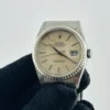 Rolex Datejust Ivory Tapestry Dial on Oyster Bracelet Ref 16220 - Image 2