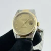 Rolex Datejust Champagne Diamond Dial on D-Link Jubilee Ref 16233 with Papers 1995 - Image 3