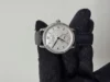 Montblanc Star Legacy Silver With Factory Diamonds Dial on Grey Leather Ref 118534 with Card - Image 2