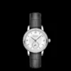 Montblanc Star Legacy Silver With Factory Diamonds Dial on Grey Leather Ref 118534 with Card