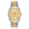 Rolex Datejust Champagne Diamond Factory Dial on D-Link Jubilee Ref 16013G