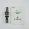 Rolex Datejust Black Dial on D-Link Jubilee Ref 78274 with Papers 2002 - Image 7