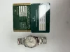 Rolex Oyster Perpetual Date Silver Stick Dial on Oyster Ref 115210 with Card (Old Green) 2009 - Image 6
