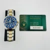 Rolex Submariner Blue Dial on Oyster Ref 126613LB with New Style Card (green) 2022 - Image 7