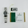 Rolex Oyster Perpetual Black Dial on Oyster Ref 176200 with New Style Card (White) 2017 - Image 7