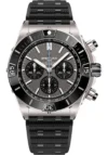 Breitling Super Chronomat B01 Anthracite Dial on Rubber Strap Ref EB0136251M1S1 with Card 2026