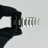 Bvlgari Rettangolo Black Dial on Stainless Steel Bracelet Ref RT45S - Image 4