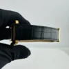 Cartier Tank Americaine XL Silver Roman Dial on Leather Ref 2927/W2609856 - Image 5