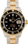 Rolex Submariner Black Dial on Oyster Ref 16613 with Papers 2000
