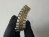 Rolex Datejust Champagne Diamond Factory Dial on D-Link Jubilee Ref 16233 - Image 4