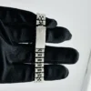 Rolex Datejust Lady Silver Stick Dial on Jubilee Ref 69174 with Papers 1985 - Image 2
