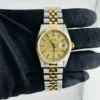 Rolex Datejust Champagne Stick Dial on D-Link Jubilee Ref 16233
