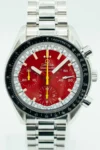Omega Speedmaster Red Red Arabic Dial on Stainless Steel Bracelet Ref 3510.61
