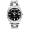 Rolex Day-Date Black Diamond Dial on President Ref 218239 with Card (Old Green) 2010