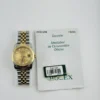 Rolex Datejust Gold Anniversary Diamond Dial Dial on Jubilee Ref 116233 with Papers 2004 - Image 6