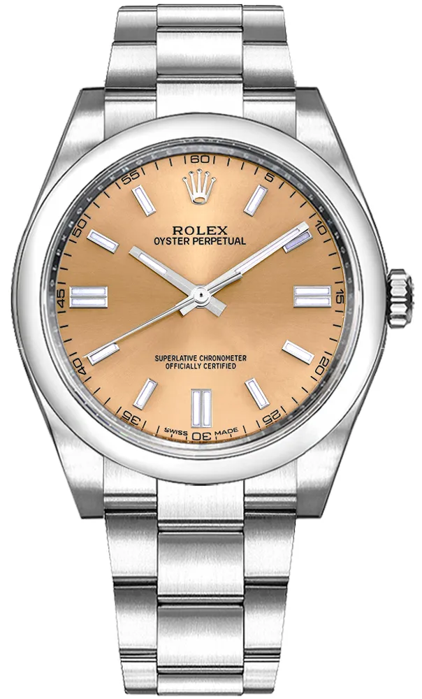18576225_m2f93q86qdtj8ez1c7cq2w5vhwi2.webp Rolex Oyster Perpetual White Grape Dial on Oyster Ref 116000 with New Style Card (White) 2020 - Image 1
