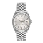 Rolex Datejust Silver Stick Dial on Jubilee Ref 1603