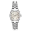 Rolex Oyster Perpetual Date Silver Stick Dial on Jubilee Ref 6924 with Papers 1976