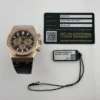 Audemars Piguet Royal Oak Chrono Brown Dial on Leather Ref 26331OR.OO.D821CR.01 with Card 2021 - Image 5