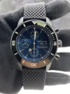 Breitling Superocean H√©ritage II Chronograph Blue Dial on Bracelet Ref M13313101C1S1 with Card 2026 - Image 2