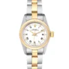 Rolex Oyster Perpetual White Roman Dial on Oyster Ref 67193