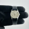 Rolex Cellini Silver Stick Dial on Leather Ref 3802/9