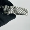 Rolex Datejust Grey / Roman Numerals Dial on D-Link Jubilee Ref 16220 - Image 5