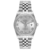 Rolex Datejust Grey / Roman Numerals Dial on D-Link Jubilee Ref 16220