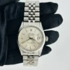 Rolex Datejust Silver Stick Dial on D-Link Jubilee Bracelet Ref 16030 - Image 2