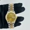 Rolex Datejust Champagne Stick Dial on D-Link Jubilee Bracelet Ref 16263 - Image 2