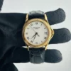 Patek Philippe Calatrava White / Roman Numerals Dial on Leather Band Ref 5117R - Image 2