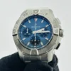 Breitling Avenger B01 Chronograph Blue Dial on Stainless Steel Bracelet Ref AB0147101C1A1 with Card 2026 - Image 3