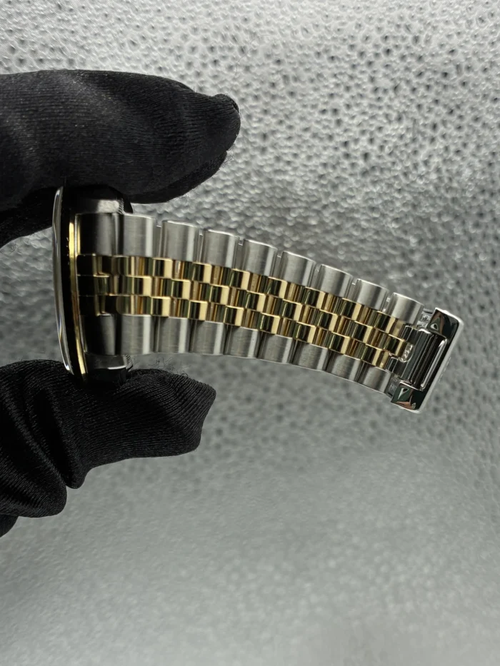 Rolex Datejust Champagne Diamond Factory Dial on Jubilee Ref. 16233G - Image 3