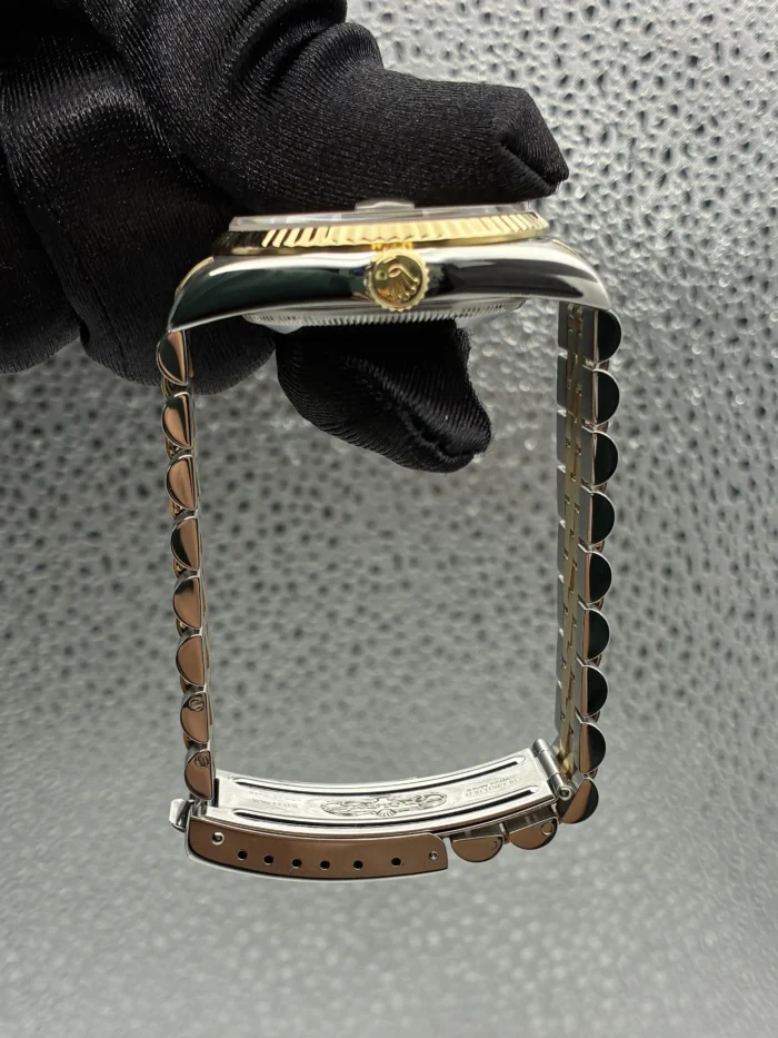 Rolex Datejust Champagne Diamond Factory Dial on Jubilee Ref. 16233G - Image 4