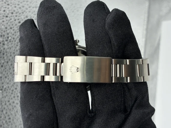 Rolex Air-King Silver Stick Dial on Oyster Ref. 14010 - Image 5