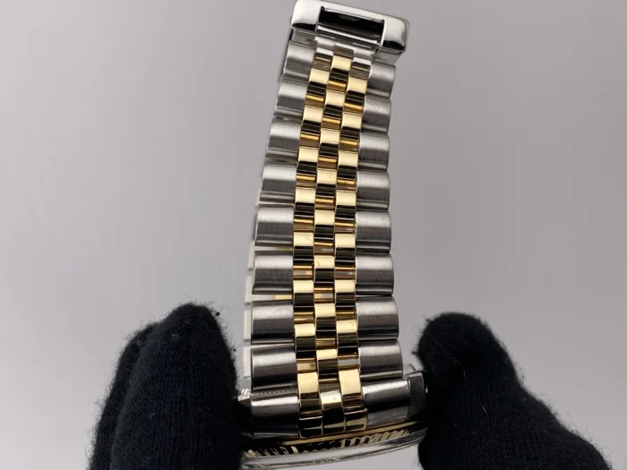 Rolex Datejust Champagne Linen Dial on Jubilee Ref. 16013 - Image 5