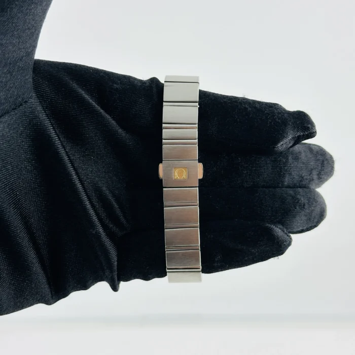 Omega Constellation Silver Diamond Factory Dial on Stainless Steel Bracelet Ref 123.15.24.60.52.001 - Image 4