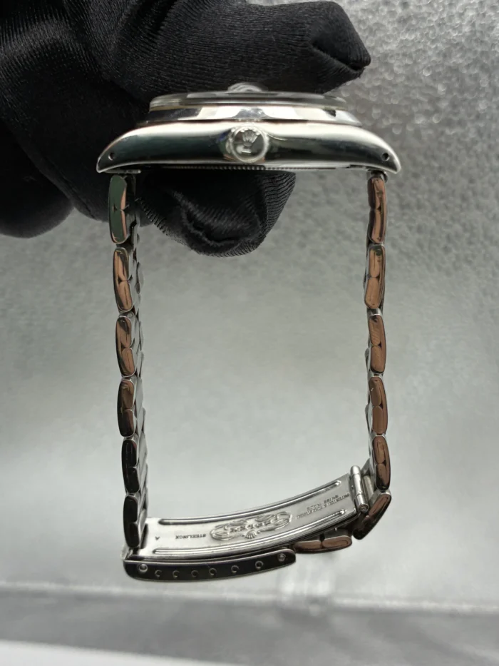 Rolex Oysterdate Precision Silver Stick / Faded Dial on Oyster Bracelet Ref. 6694 with Papers 1976 - Image 5