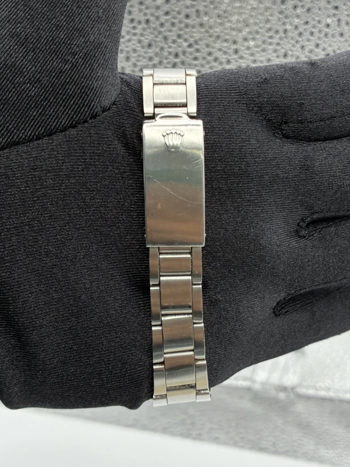 Rolex Oysterdate Precision Silver Stick / Faded Dial on Oyster Bracelet Ref. 6694 with Papers 1976 - Image 3