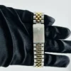 Rolex Datejust Champagne Diamond Factory Dial on D-Link Jubilee Bracelet Ref 16233G - Image 4