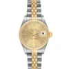 Rolex Datejust Lady Champagne Stick Dial on D-Link Jubilee Ref 69173
