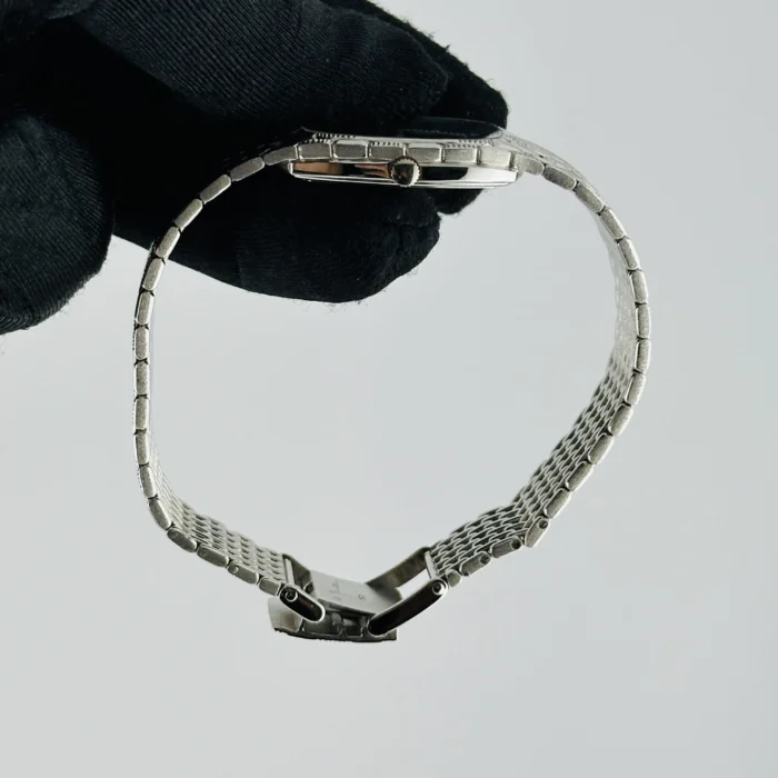 Audemars Piguet Cobra Blue / Factory Diamond Dial on White Gold Mesh Bracelet Ref. N/A - Image 5