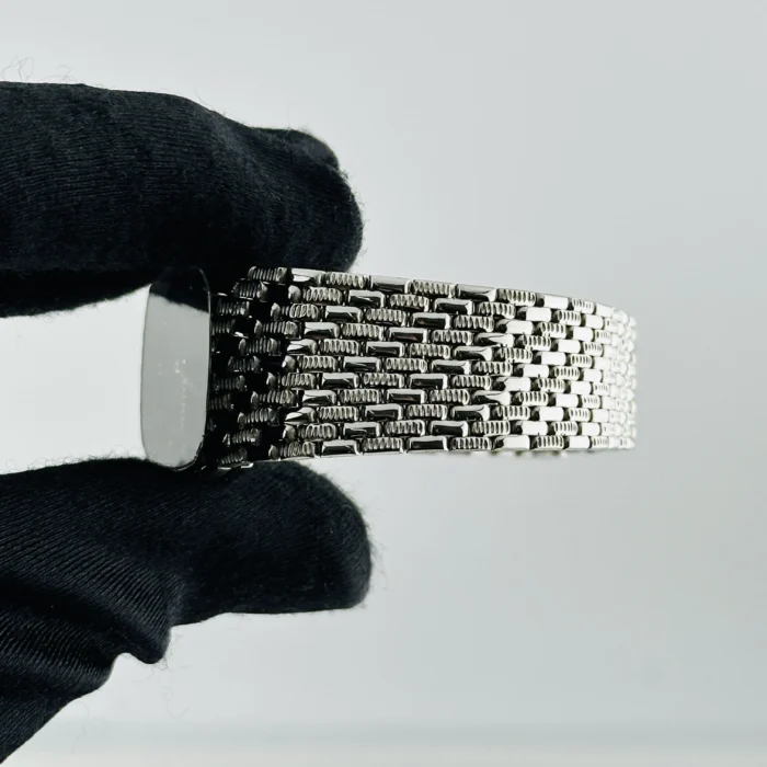 Audemars Piguet Cobra Blue / Factory Diamond Dial on White Gold Mesh Bracelet Ref. N/A - Image 4