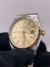 Rolex Datejust Champagne Stick Dial on D-Link Jubilee Bracelet Ref 16013 - Image 3