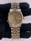 Rolex Datejust Champagne Stick Dial on D-Link Jubilee Bracelet Ref 16013 - Image 2