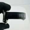 Omega Planet Ocean 600M Black Dial on Leather Band Ref 222.18.38.50.01.001 with Card - Image 5