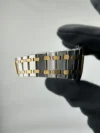 Audemars Piguet Royal Oak Champagne Diamond Tapisserie Dial on 2-Tone Bracelet Ref 56303SA - Image 6