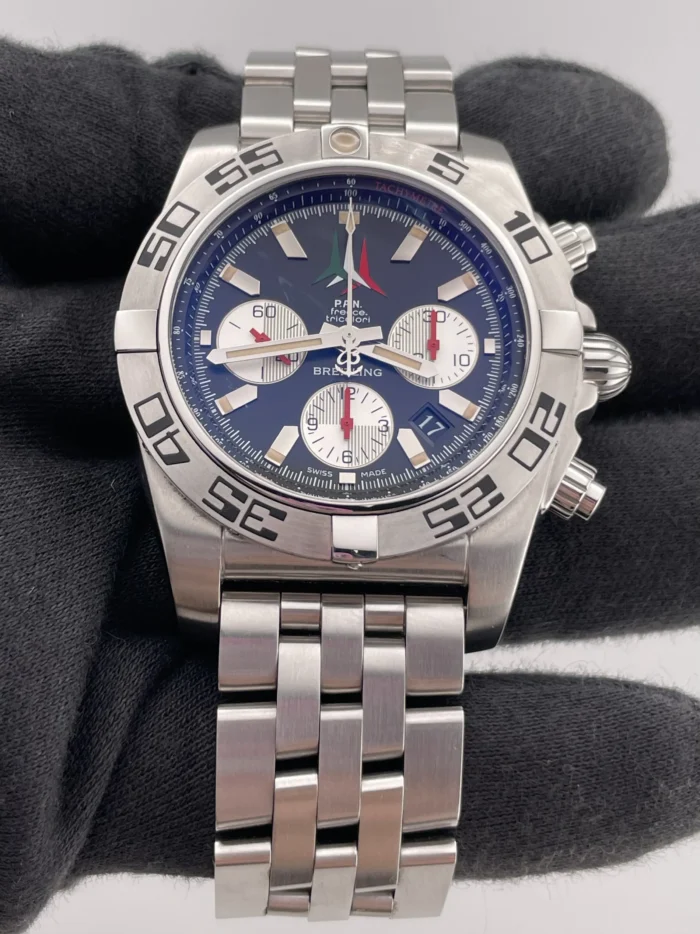 Breitling Chronomat Black Dial Ref. AB0110 with Card 2013 - Image 2
