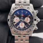Breitling Chronomat Black Dial on Ref AB0110 with Card 2013
